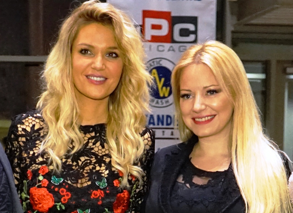 Ivana Jordan i Lena Kovacevic Chicago Serbina Television USA naslovna