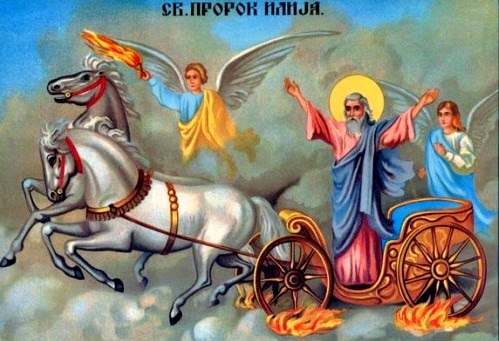 Ikona Eparhije šumadijske - Sv. Prorok Ilija