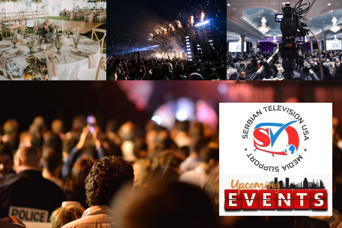 Events calendar Chicago serbian comunuty. Predstojeći događaji i dešavanja u dijaspori u Americi. Upcoming serbian events