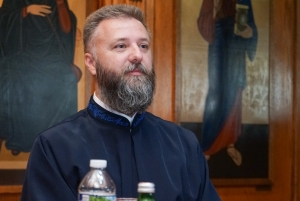 Otac Predrag Popović predavanje u crkvi Sv. Nikola
